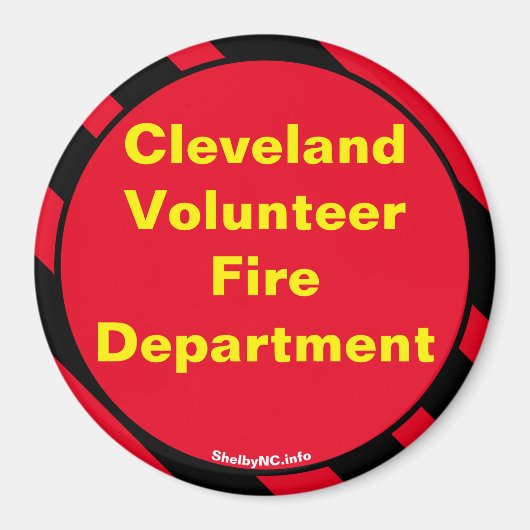 Cleveland Volunteer Fire Department Magnet (Vorne)