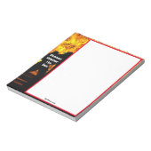 Cleveland Volunteer Fire Dept Notizblock (Rotiert)