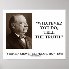 Cleveland, was auch immer Sie tun, erzählen Sie di Poster