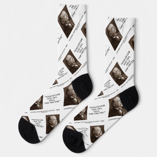 Cleveland, was auch immer Sie tun, erzählen Sie di Socken (Linkes Detail)