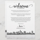 Cleveland Wedding Weekend Begrüßungsreise (Vorne/Hinten)