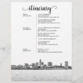 Cleveland Wedding Weekend Begrüßungsreise (Rückseite)