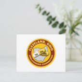Cleveland Welcome Postkarte (Stehend Vorderseite)