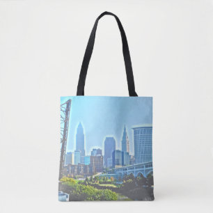 Cleveland West River Blues Tote Bag Tasche
