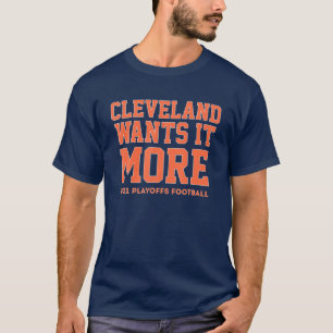 Cleveland Will mehr 2021 Playoffs Football T-Shirt