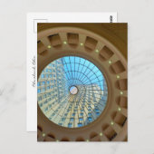 Cleveland window ceiling Tower Center Postkarte (Vorne/Hinten)