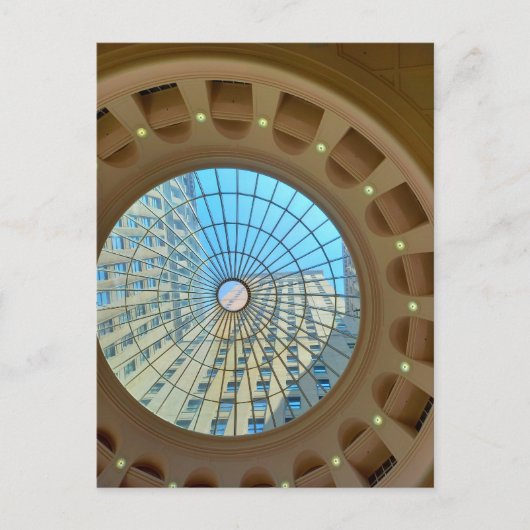 Cleveland window ceiling Tower Center Postkarte (Vorderseite)