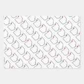 Cleveland Wrapping Paper Geschenkpapier Set (Vorderseite 3)