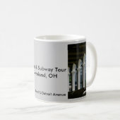 Clevelandbrücken- u. -untergrundbahnausflug kaffeetasse (VorderseiteRechts)