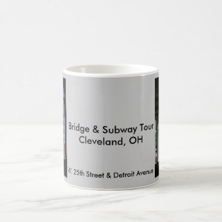Clevelandbrücken- u. -untergrundbahnausflug kaffeetasse