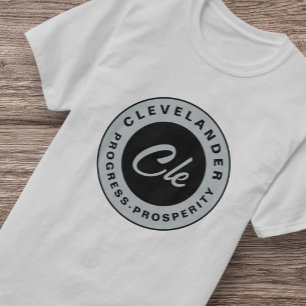 Clevelander City Ohio Prosperity Retro Vintag T-Shirt