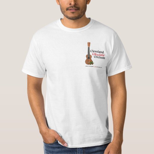 Clevelandukulele-Orchester T-Shirt (Vorderseite)