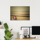 Cleveleys Beach Poster (Heimbüro)