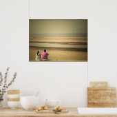 Cleveleys Beach Poster (Küche)