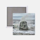 Cleveleys Ogre Magnet (Vorderseite/Rückseite)