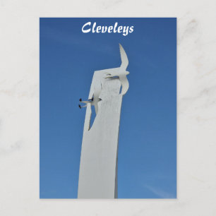 Cleveleys Postcard Postkarte