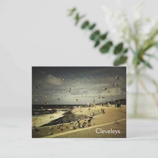 Cleveleys Postkarte (Stehend Vorderseite)