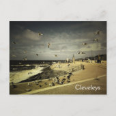 Cleveleys Postkarte (Vorderseite)