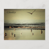 Cleveleys Postkarte (Vorderseite)