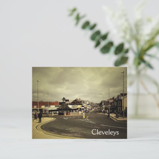 Cleveleys Postkarte (Stehend Vorderseite)