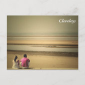 Cleveleys Postkarte (Vorderseite)