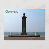 Cleveleys Promenade Postkarte (Vorderseite)