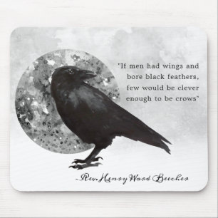 Clever als Crows Mousepad