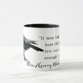 Clever als Crows-Tasse Tasse (Zentrum)
