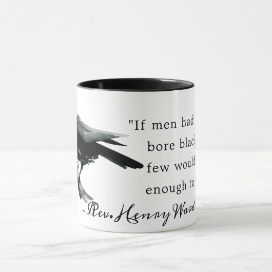 Clever als Crows-Tasse Tasse (Zentrum)