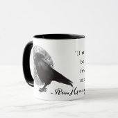Clever als Crows-Tasse Tasse (Vorderseite Links)