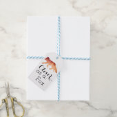 Clever als Fox-Typografie Geschenkanhänger (Mit Garn)