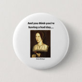 Clever Creations Blue Uni-adults Modern Round Coll Button (Vorderseite)