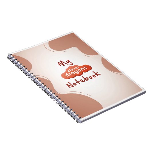 Clever Dragons Notebook Notizblock (Rechte Seite)