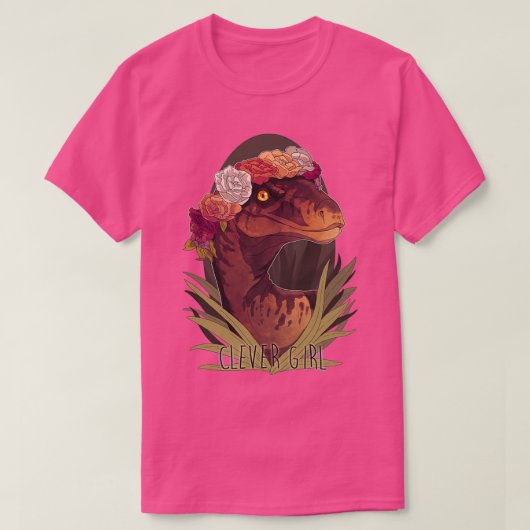 Clever Girl T-Shirt (Design vorne)