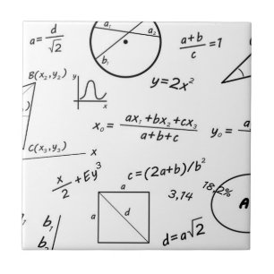 Clever-Mathe-Whiteboard Fliese