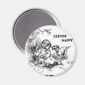 Clever Nappy Magnet (Vorderseite/Rückseite)