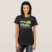 clever Pickleball best math workout ever T-Shirt (Vorne ganz)