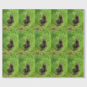 Clever River Otter Geschenkpapier (Flach)