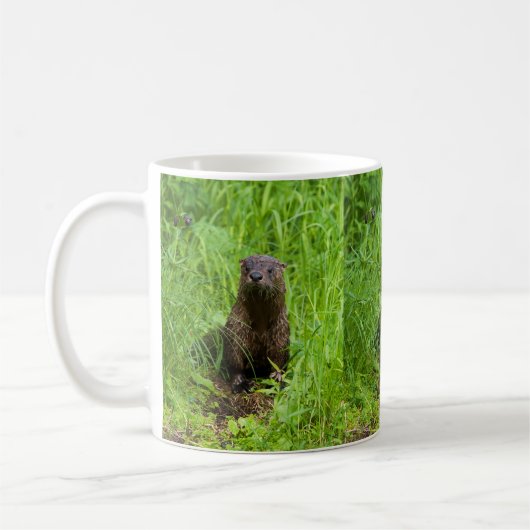 Clever River Otter Kaffeetasse (Links)