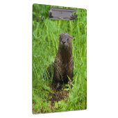 Clever River Otter Klemmbrett (Rechts)