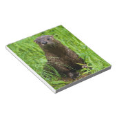 Clever River Otter Notizblock (angewinkelt)