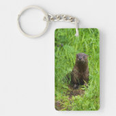Clever River Otter Schlüsselanhänger (Vorderseite)