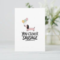 Clever Sausage Glückwunsch