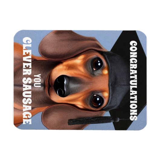 Clever Sausage Magnet (Horizontal)
