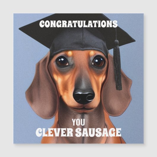 Clever Sausage Magnetkarte (Vorderseite)