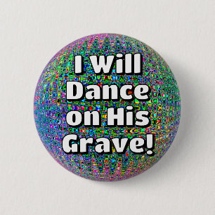 Clever Slogan (Sie können die Worte ändern) Button