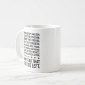Clever Success Motivation, Fitness, Hustle, Grind  Kaffeetasse (Vorderseite Links)