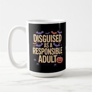 Clever verkleidet als verantwortungsvoller Erwachs Kaffeetasse