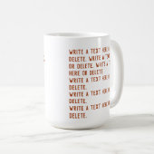 Clever wie ein Fuchs - Ihr Text Kaffeetasse (VorderseiteRechts)