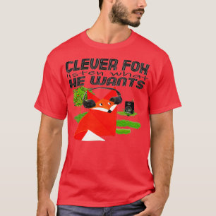 cleverer Fuchs T-Shirt